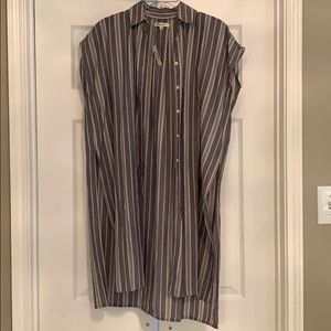 Madewell button up tunic